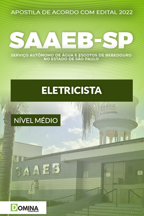Apostila Digital SAEEB Bebedouro SP 2022 Eletricista
