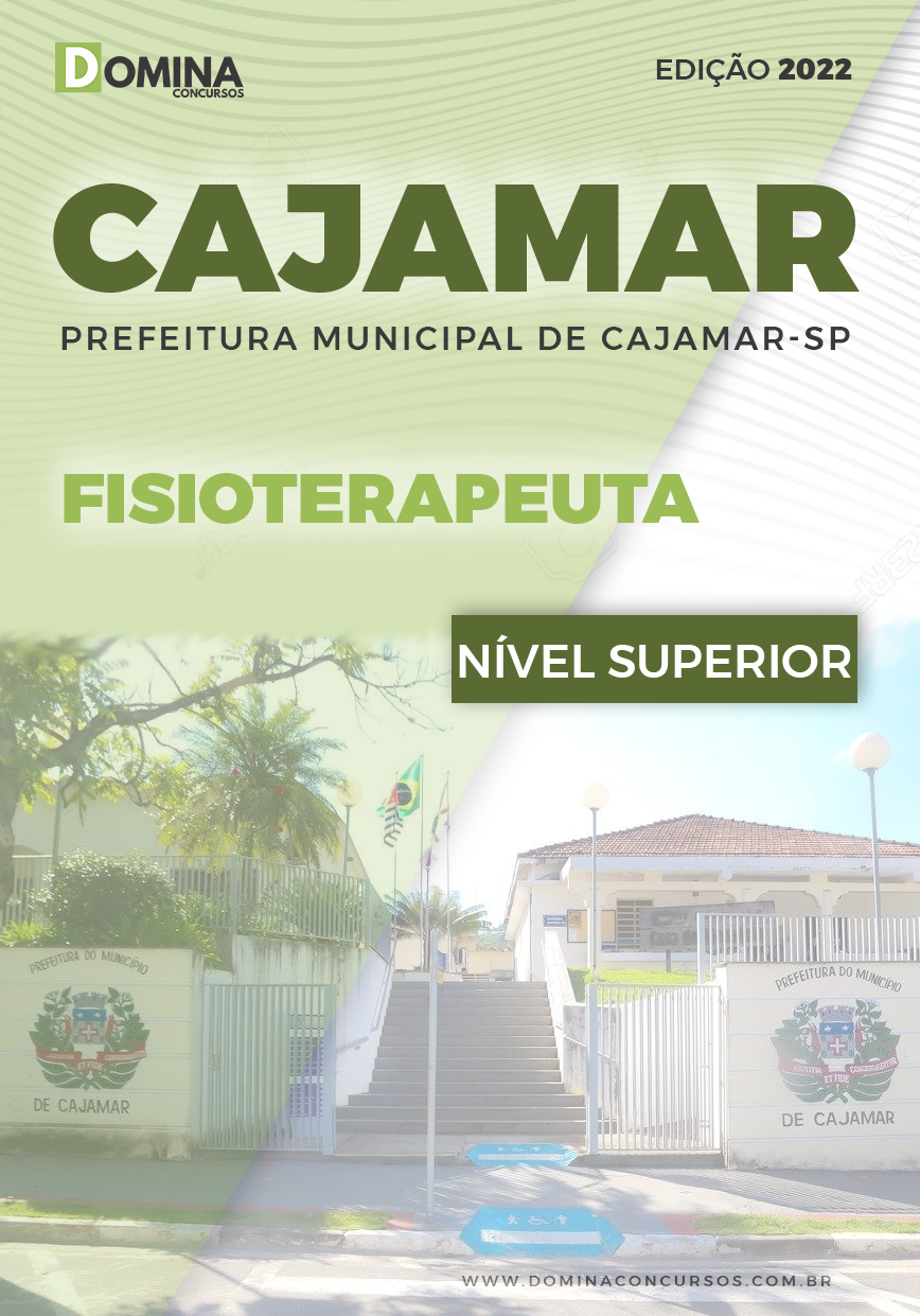 Apostila Concurso Pref Cajamar SP 2022 Fisioterapeuta