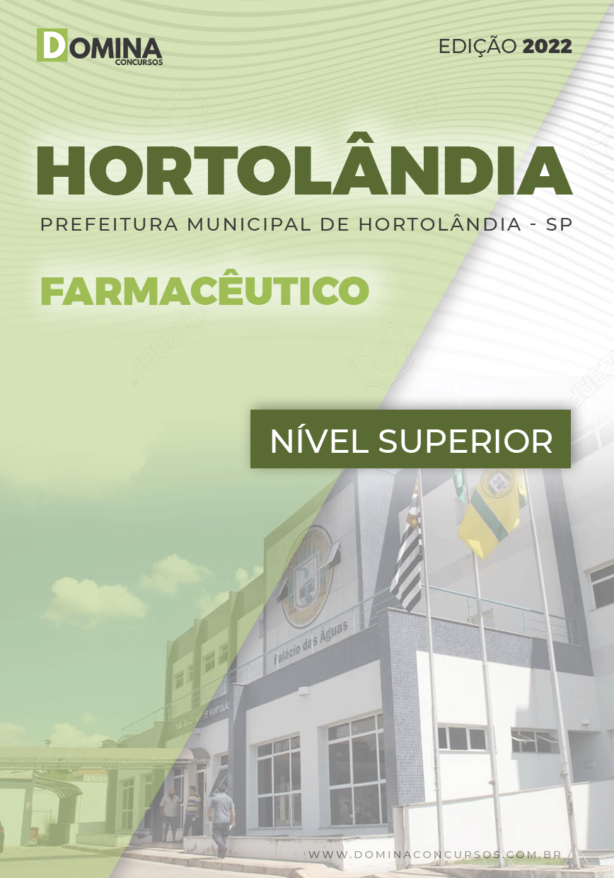 Apostila Concurso Pref Hortolândia SP 2022 Farmacêutico