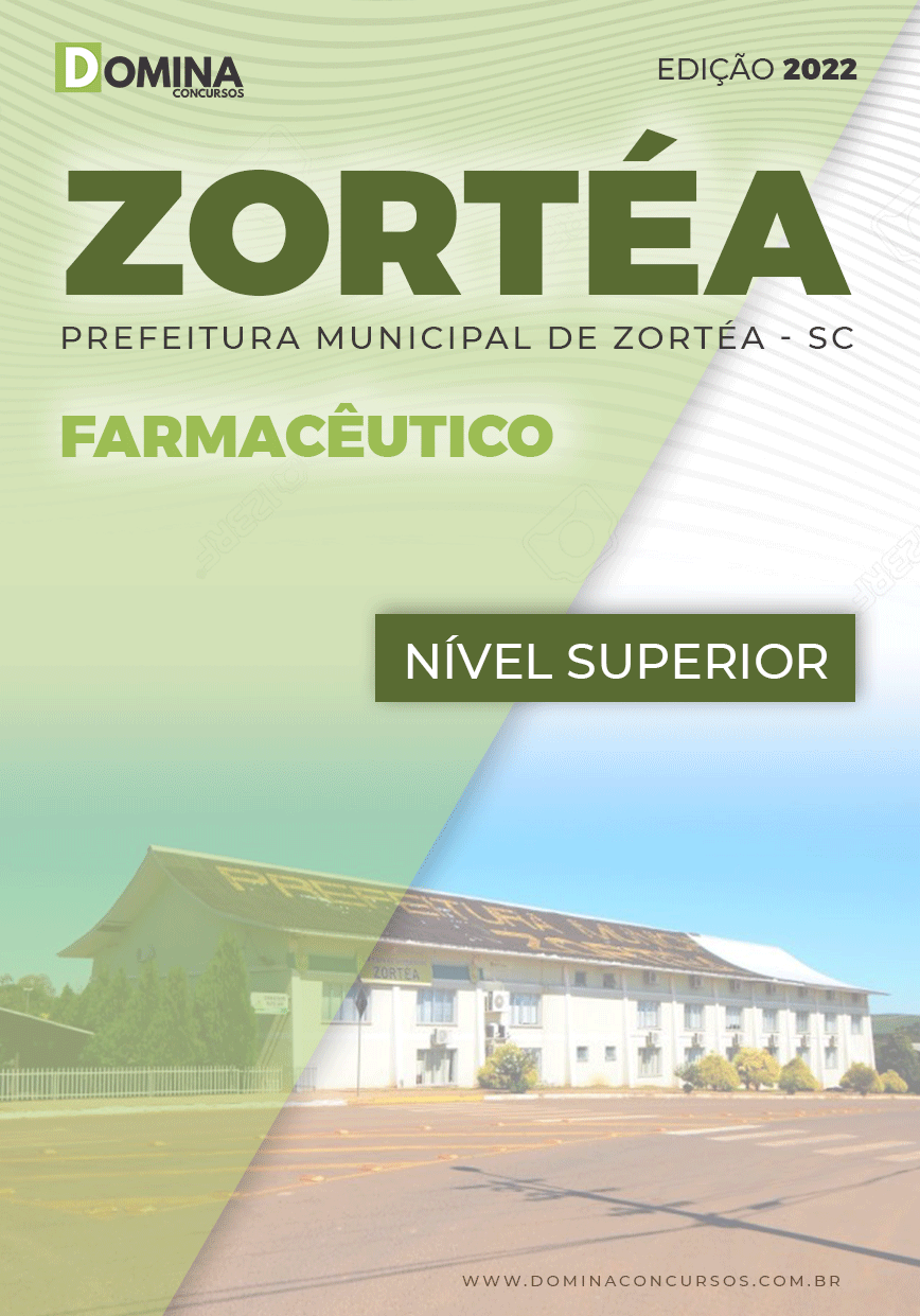 Apostila Concurso Pref Zortéa SC 2022 Farmacêutico