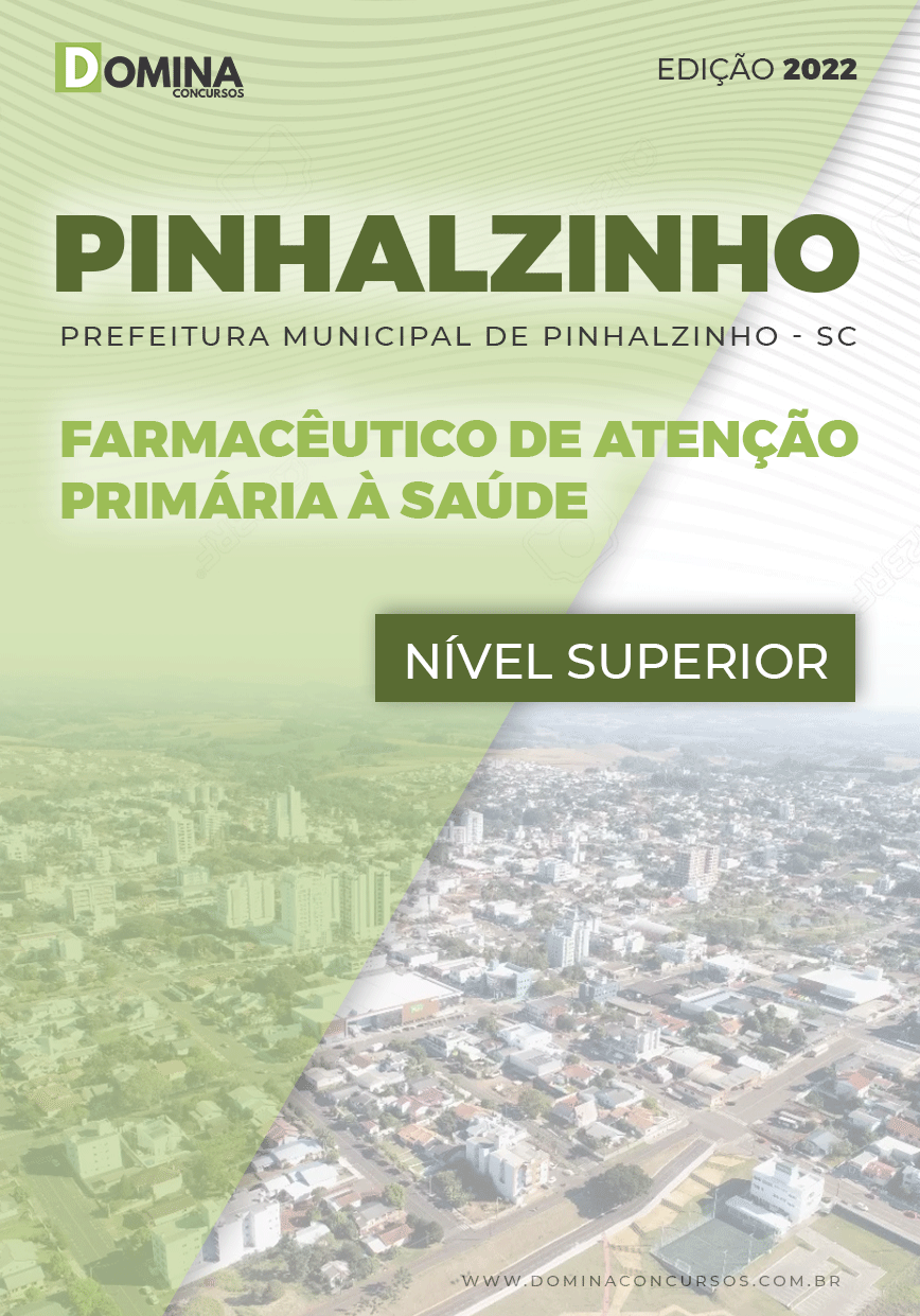 Apostila Digital Pref Pinhalzinho SC 2022 Farmacêutico