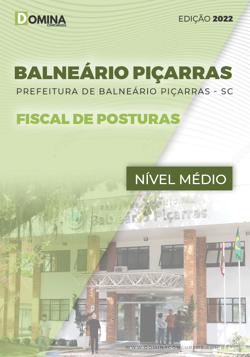 Apostila Pref Balneário Piçarras SC 2022 Fiscal Postura