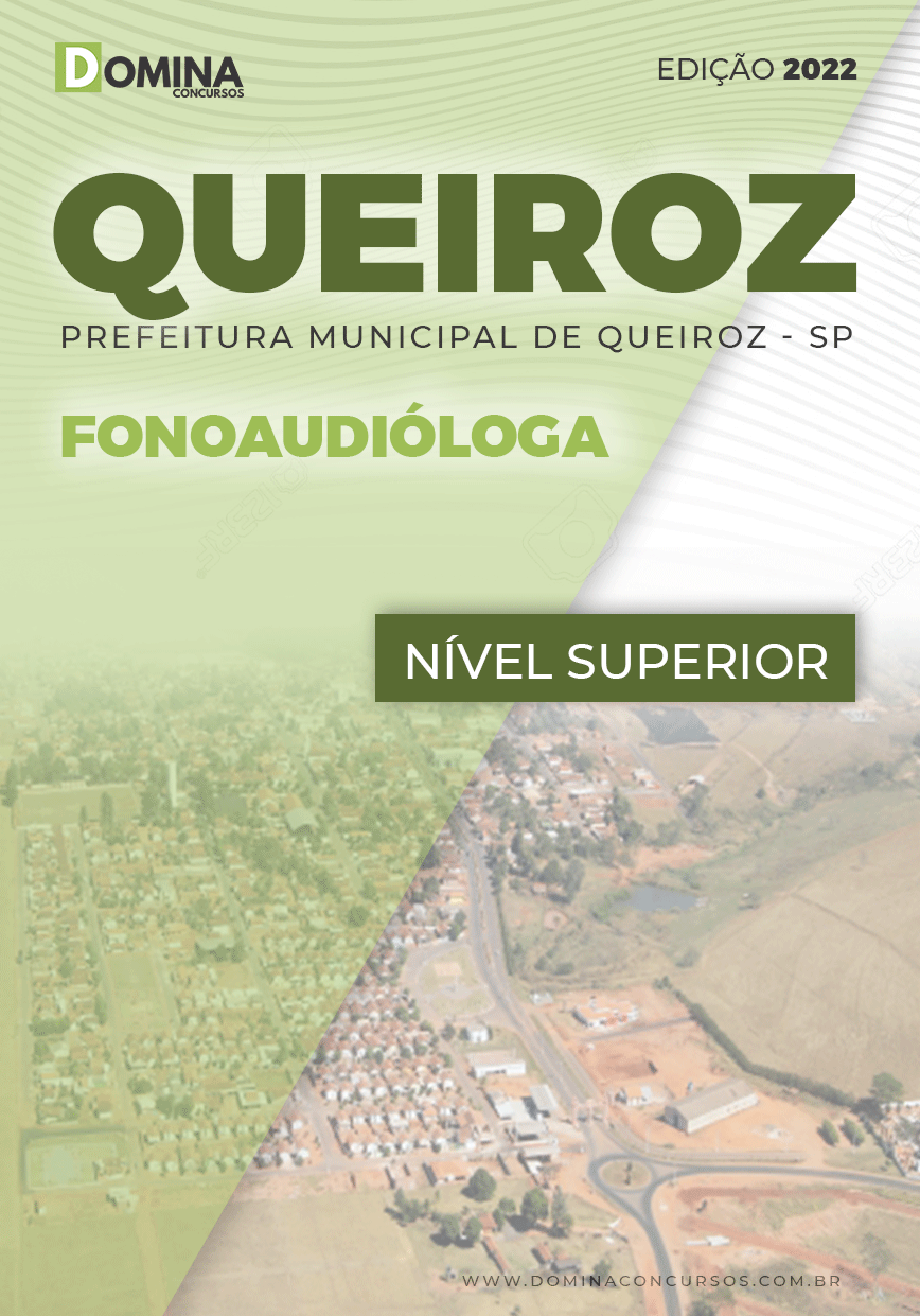 Apostila Concurso Pref Queiroz SP 2022 Fonoaudiólogo