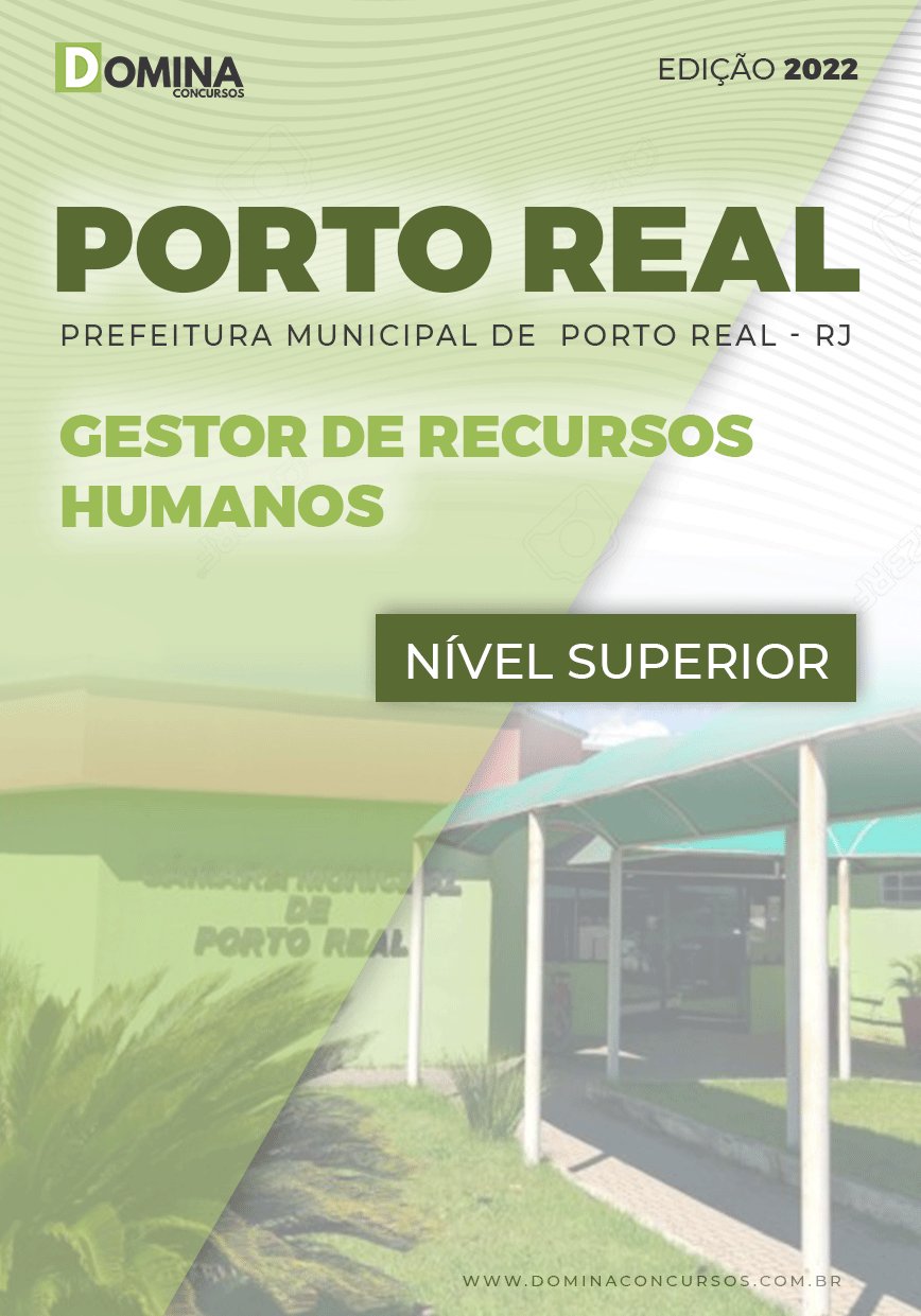 Apostila Câmara Porto Real RJ 2022 Gestor de Recursos Humanos
