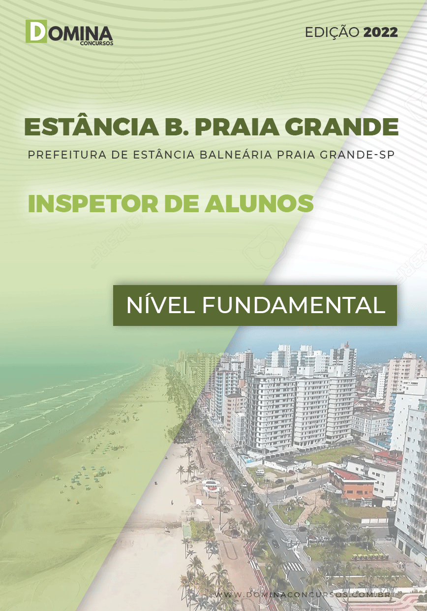Apostila Pref Estância B. Praia Grande SP 2022 Inspetor Alunos