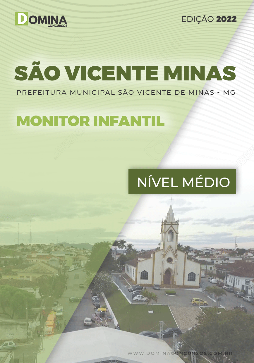 Apostila Pref São Vicente Minas MG 2022 Monitor Infantil