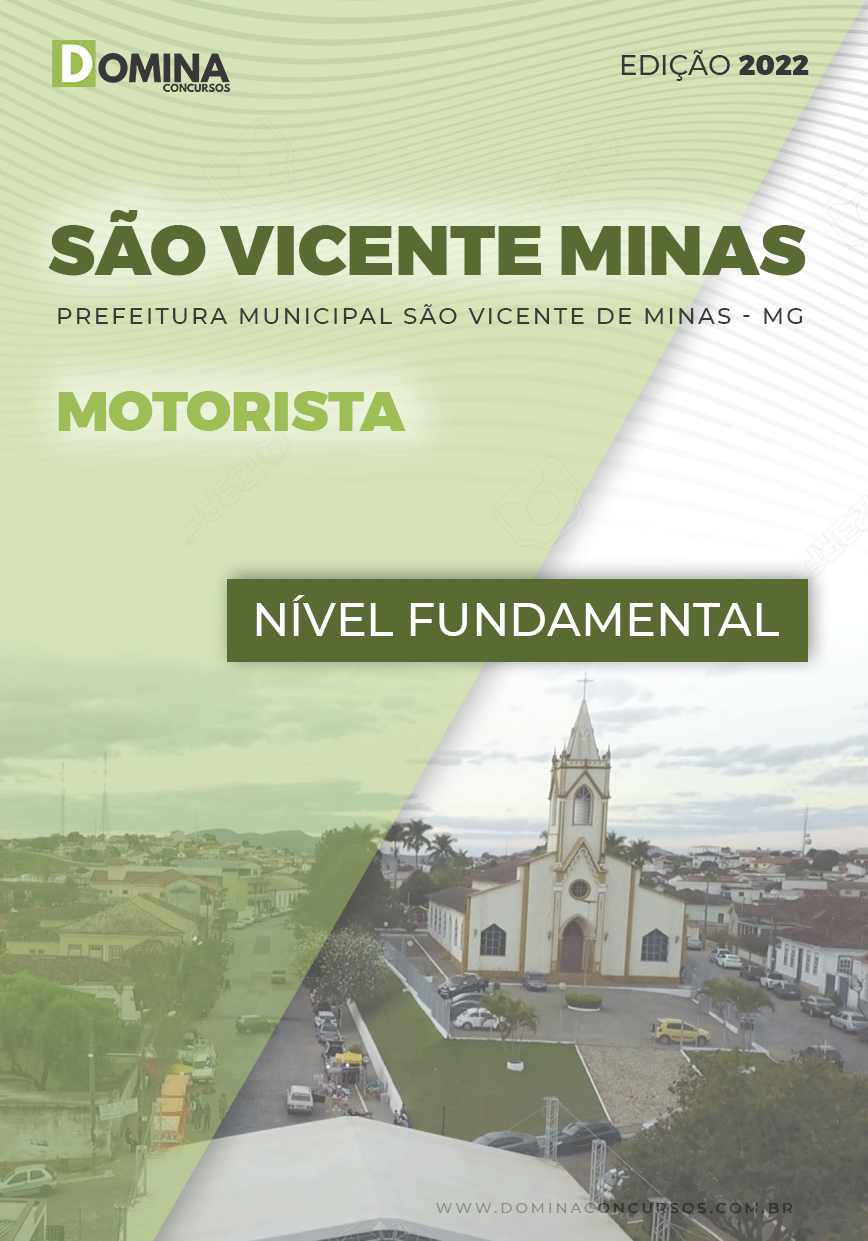 Apostila Pref São Vicente Minas MG 2022 Motorista