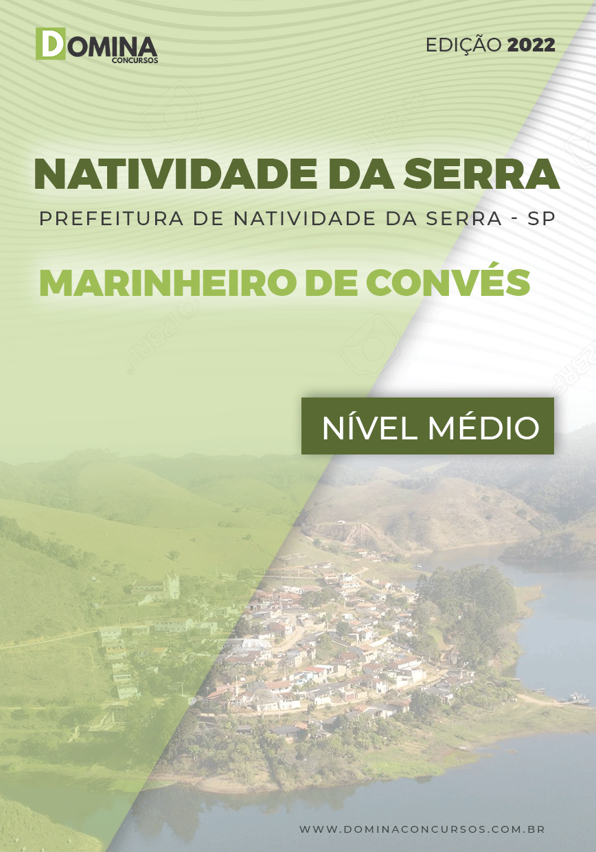 Apostila Pref Natividade Serra SP 2022 Marinheiro Convés