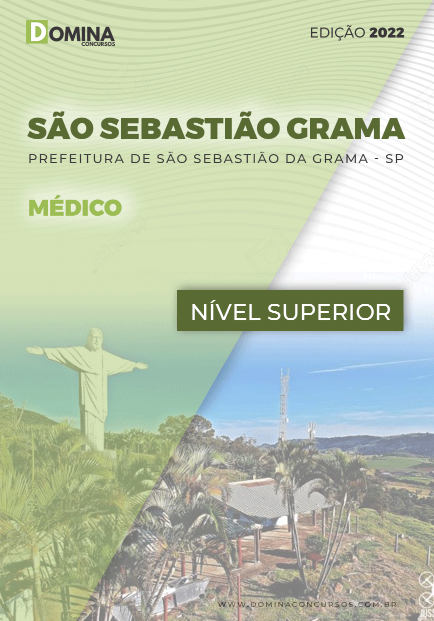 Apostila Pref São Sebastião Grama SP 2022 Médico