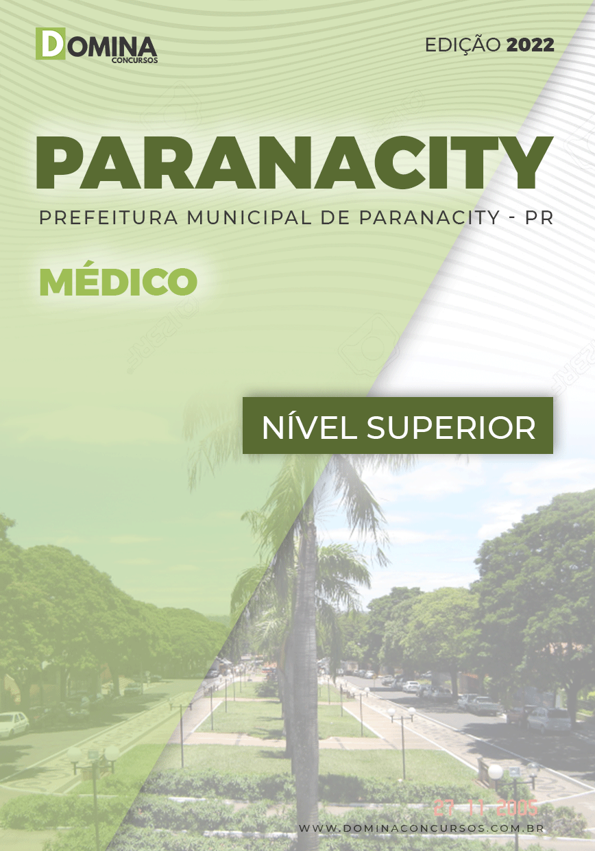 Apostila Concurso Pref Paranacity PR 2022 Médico