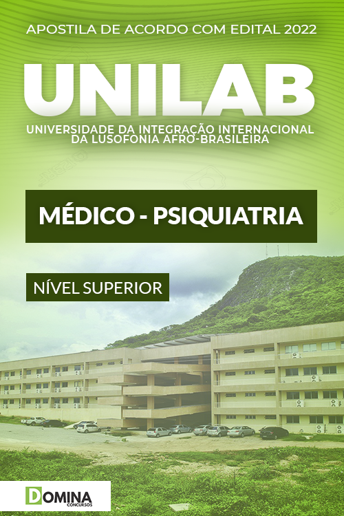 Apostila Concurso UNILAB 2022 Médico Psiquiátrica