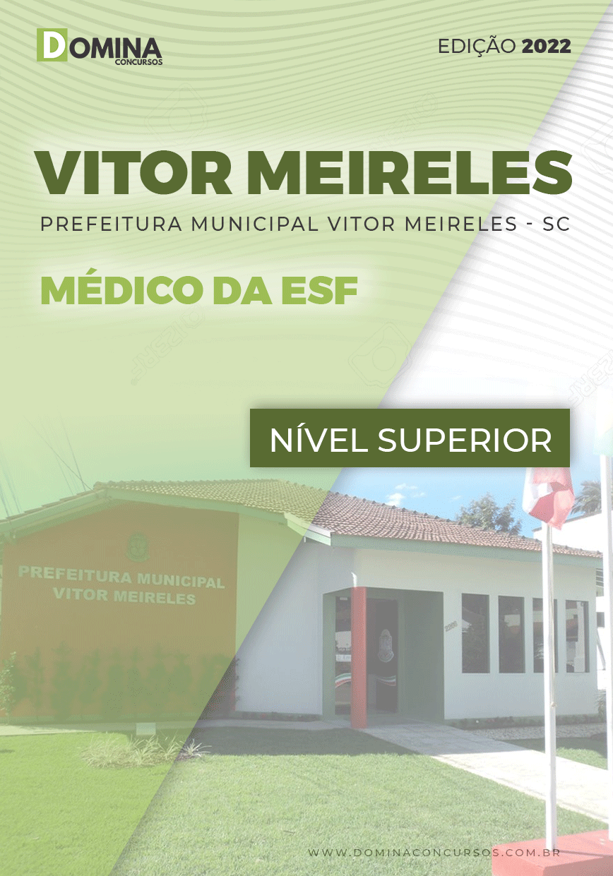 Apostila Digital Pref Vitor Meireles SC 2022 Médico PSF