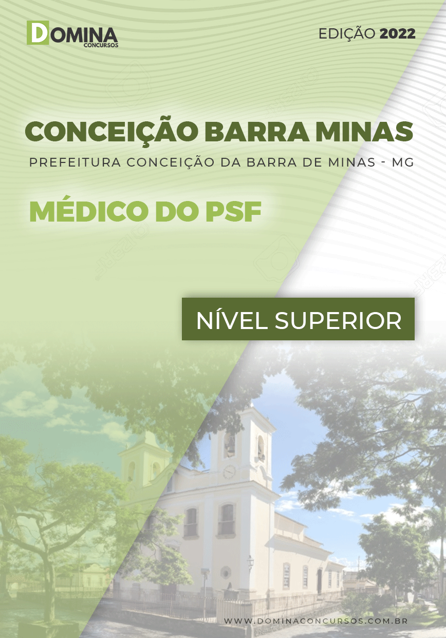 Apostila Pref Conceição Barras Minas MG 2022 Médico PSF
