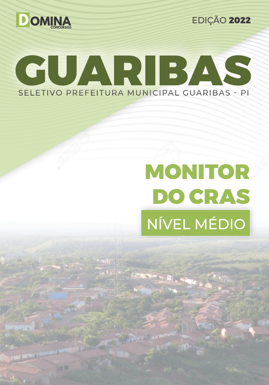 Apostila Concurso Pref Guaribas PI 2022 Monitor CRAS