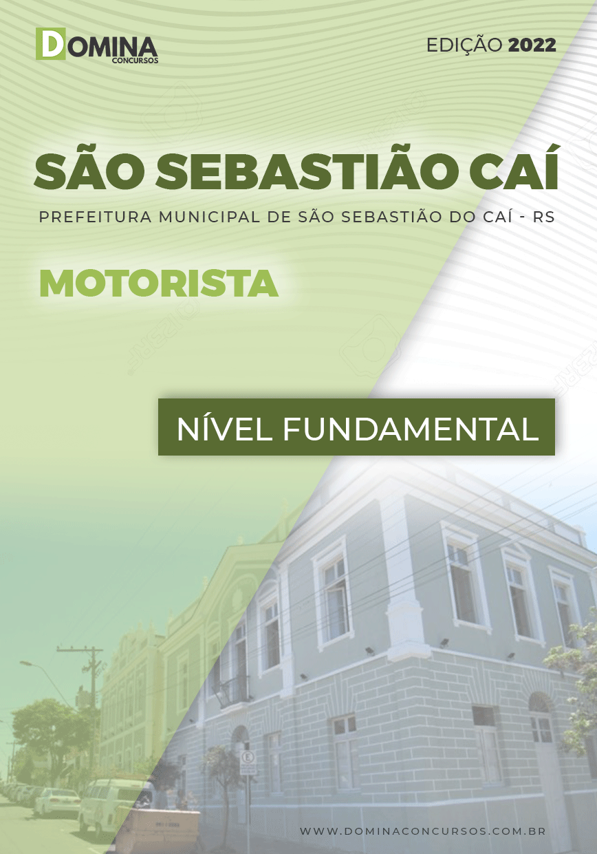 Apostila Concurso Pref São Sebastião Caí RS 2022 Motorista