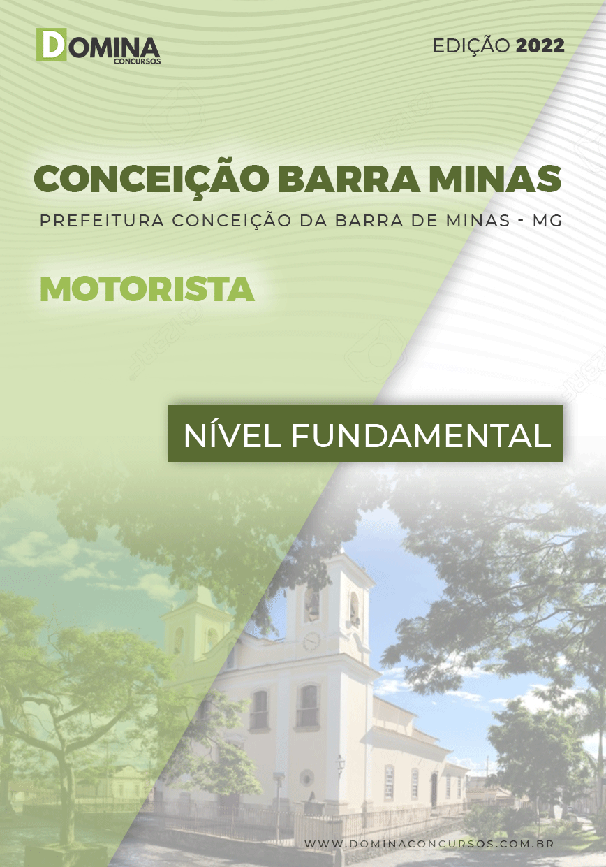 Apostila Pref Conceição Barras Minas MG 2022 Motorista