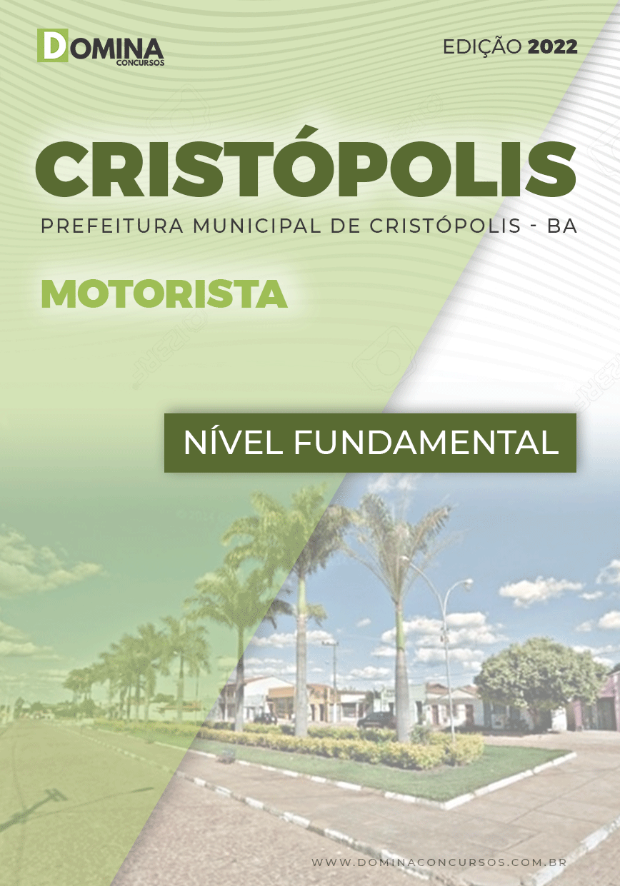 Apostila Concurso Pref Cristópolis BA 2022 Motorista
