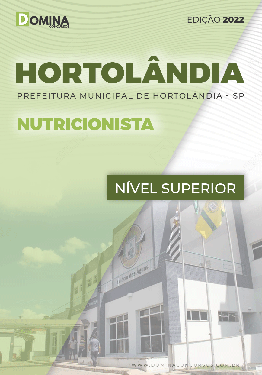 Apostila Concurso Pref Hortolândia SP 2022 Nutricionista