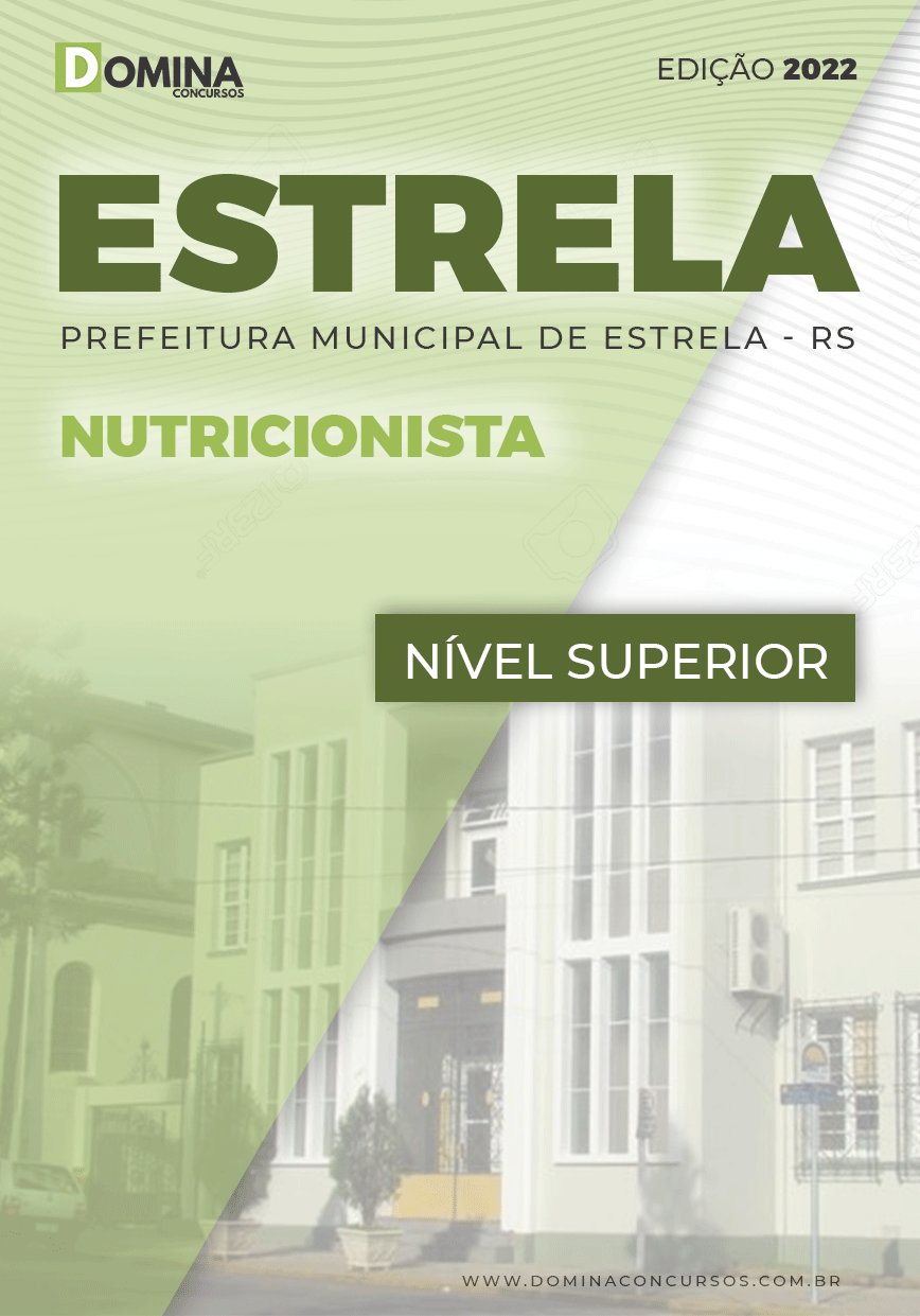 Apostila Concurso Pref Estrela RS 2022 Nutricionista