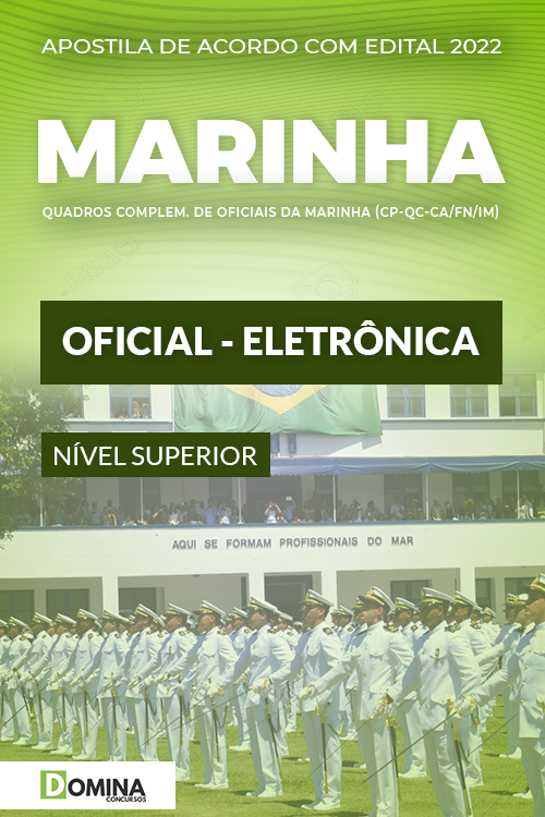 Apostila Concurso Marinha 2022 Oficial Eletrônica