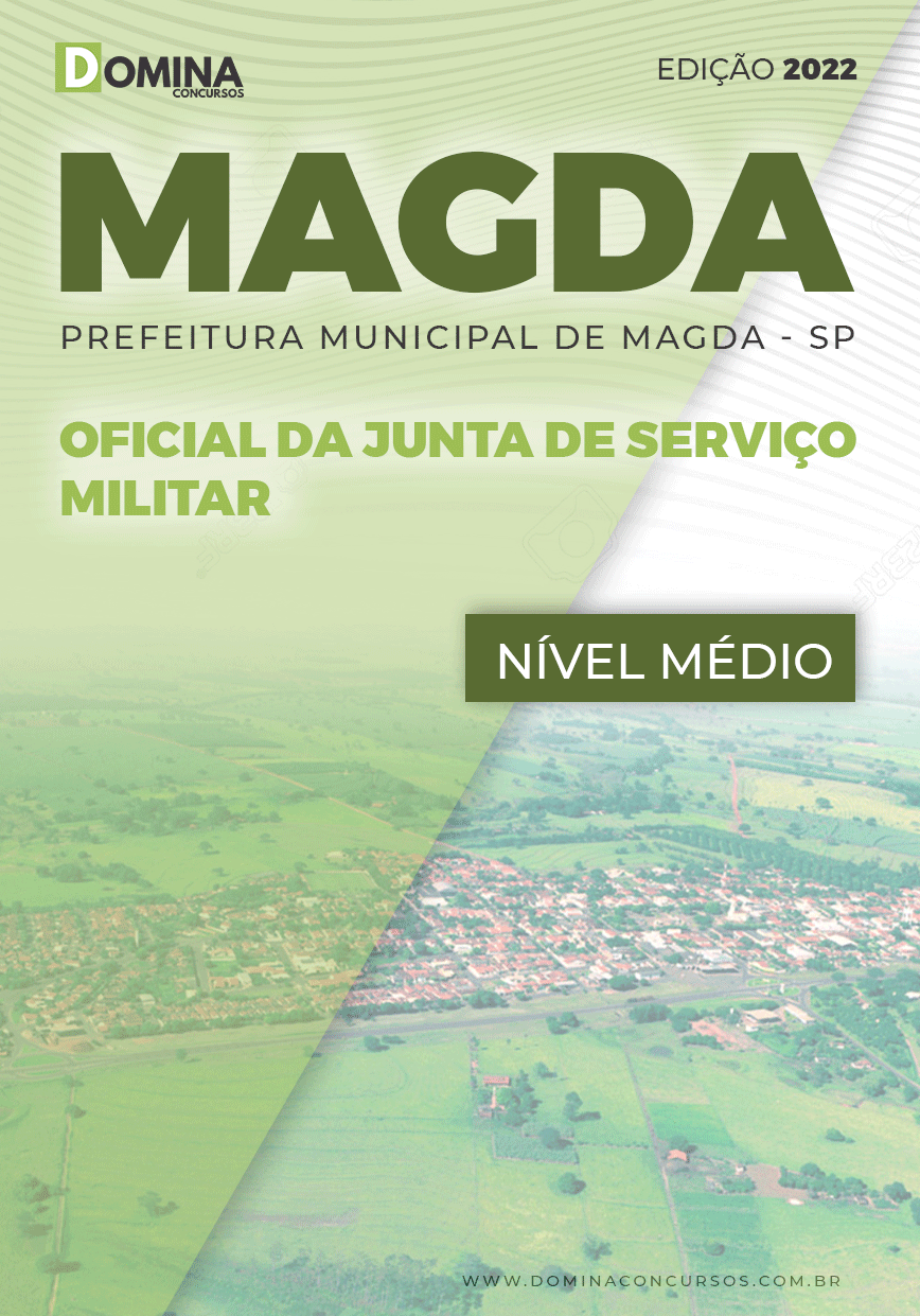 Apostila Pref Magda SP 2022 Oficial Junta Serviço Militar
