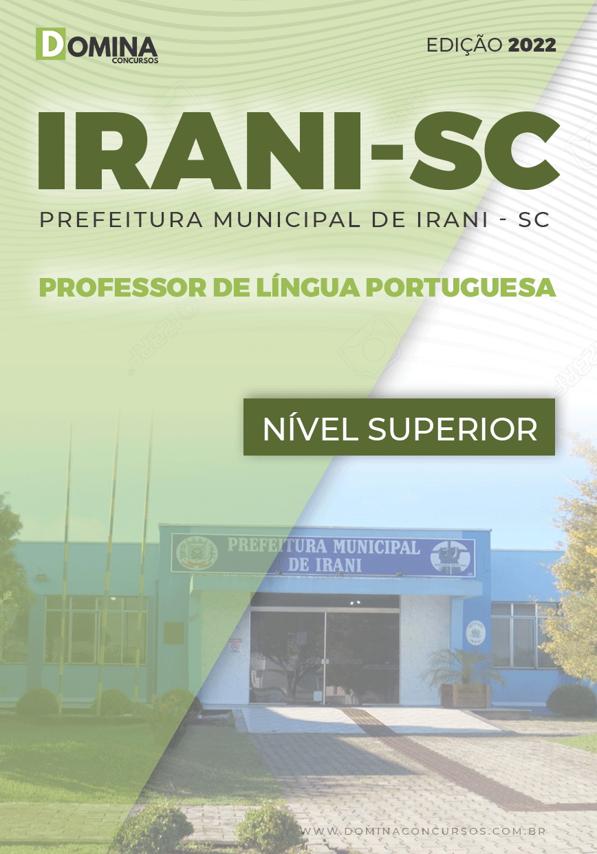 Apostila Pref Irani SC 2022 Prof. Língua Portuguesa