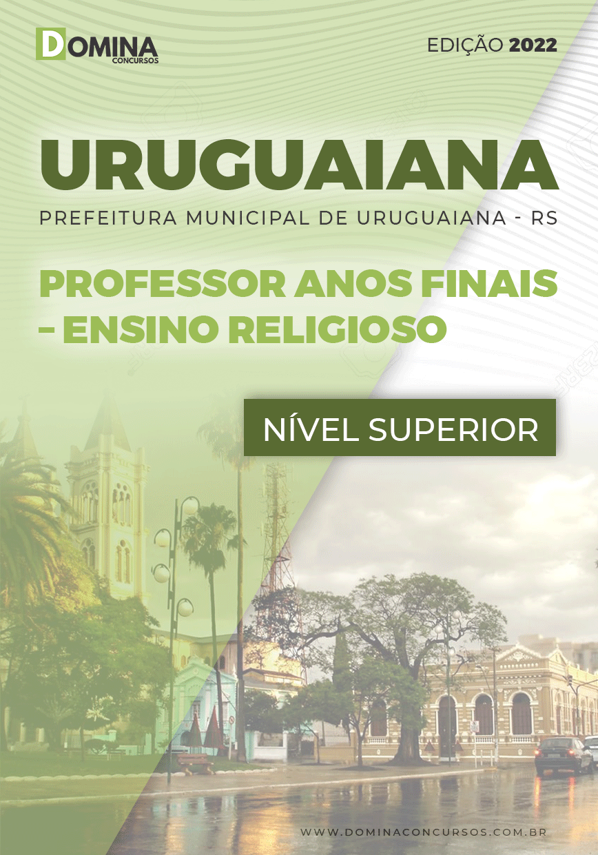 Apostila Pref Uruguaiana RS 2022 Prof. Anos Fin. Ens. Religioso
