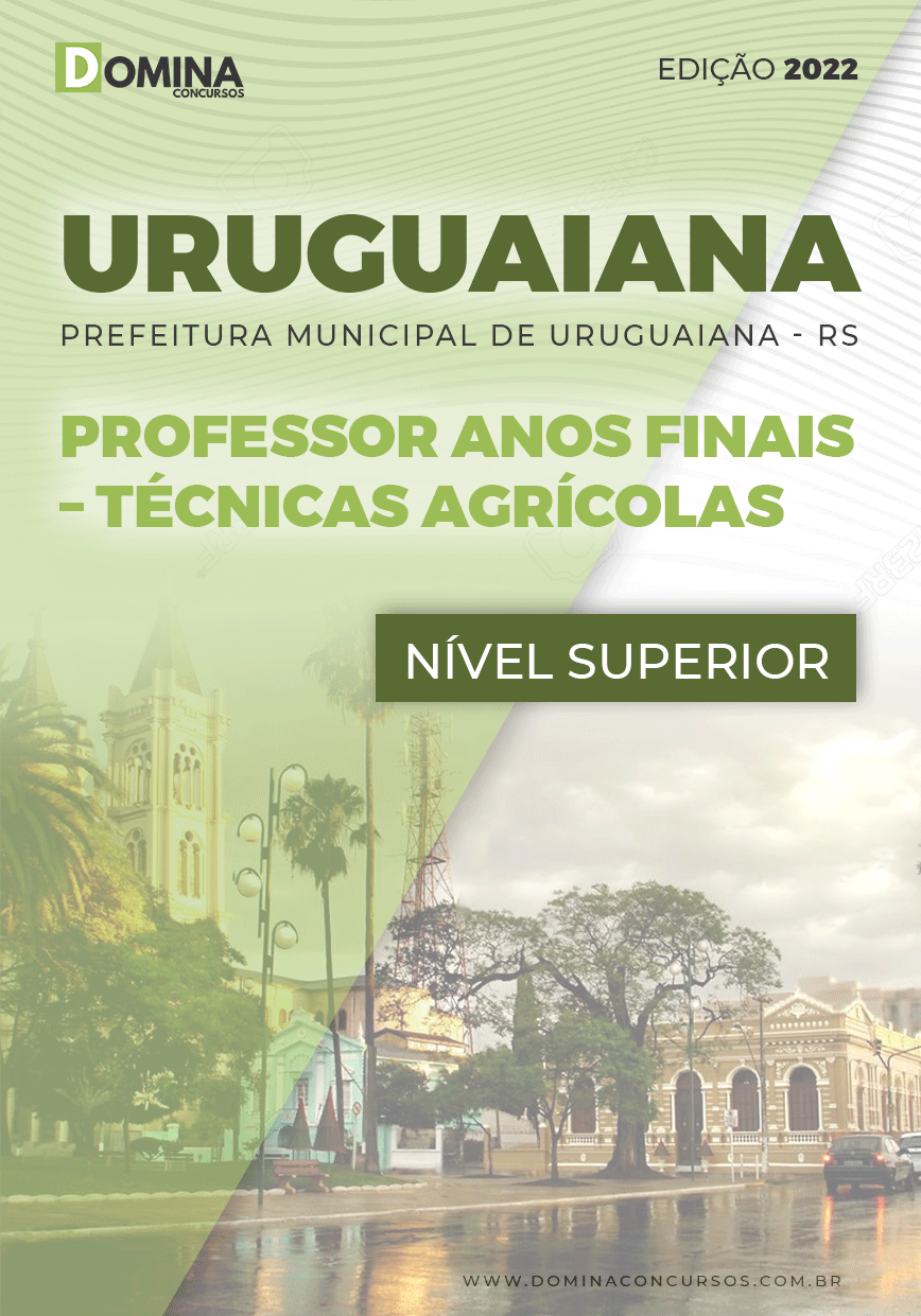 Apostila Pref Uruguaiana RS 2022 Prof. A.F Técnicas Agrícolas