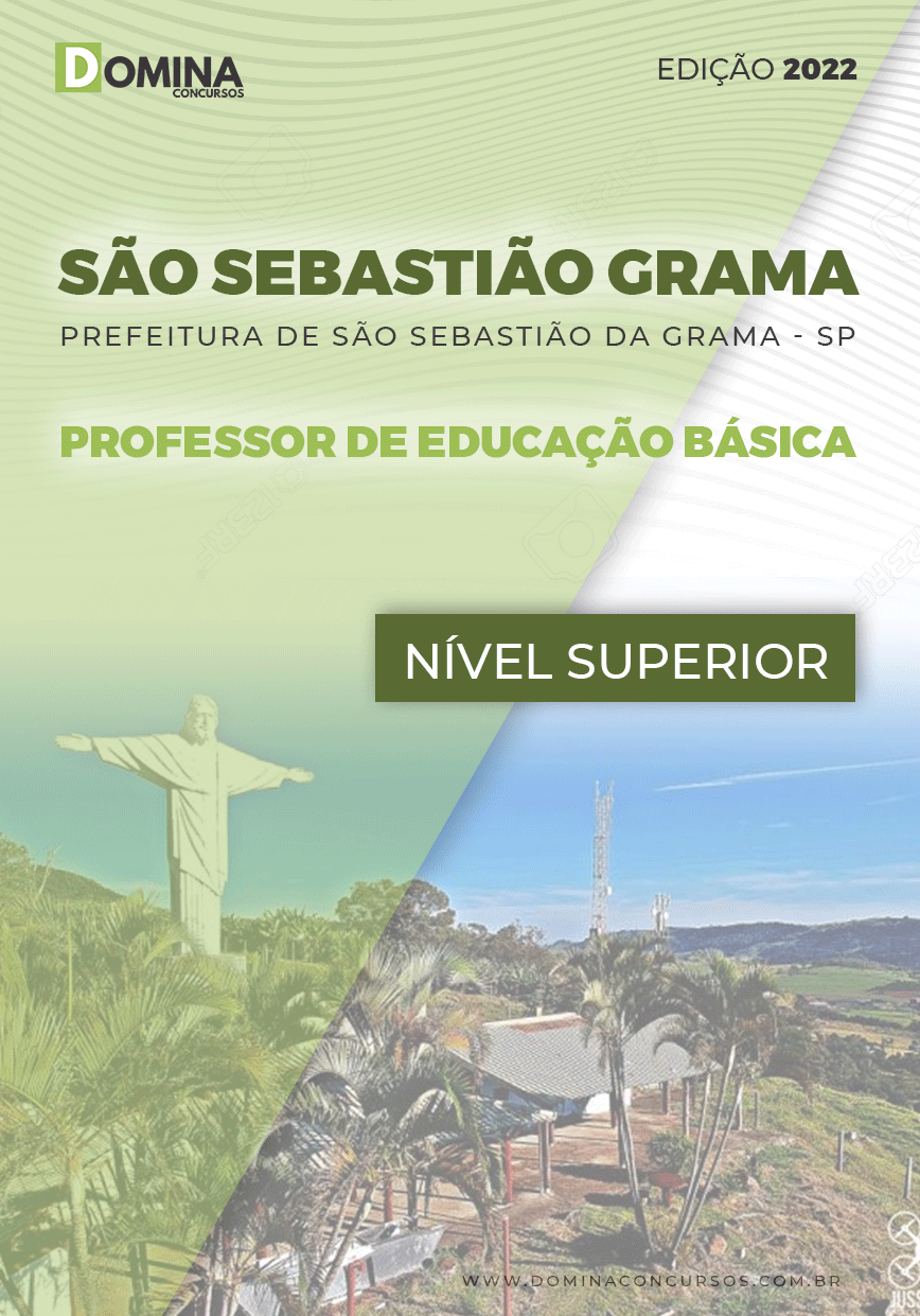 Apostila Pref São Sebastião Grama SP 2022 Prof. Educ. Básica