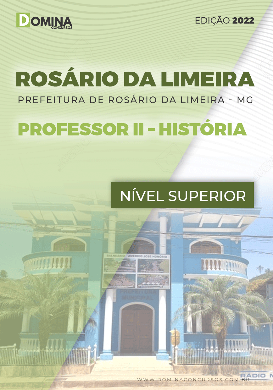 Apostila Pref Rosário Limeira MG 2022 Professor II História