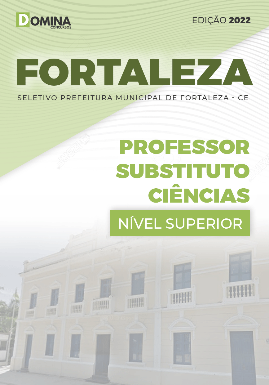 Apostila Pref Fortaleza CE 2022 Professor Substituto Ciências