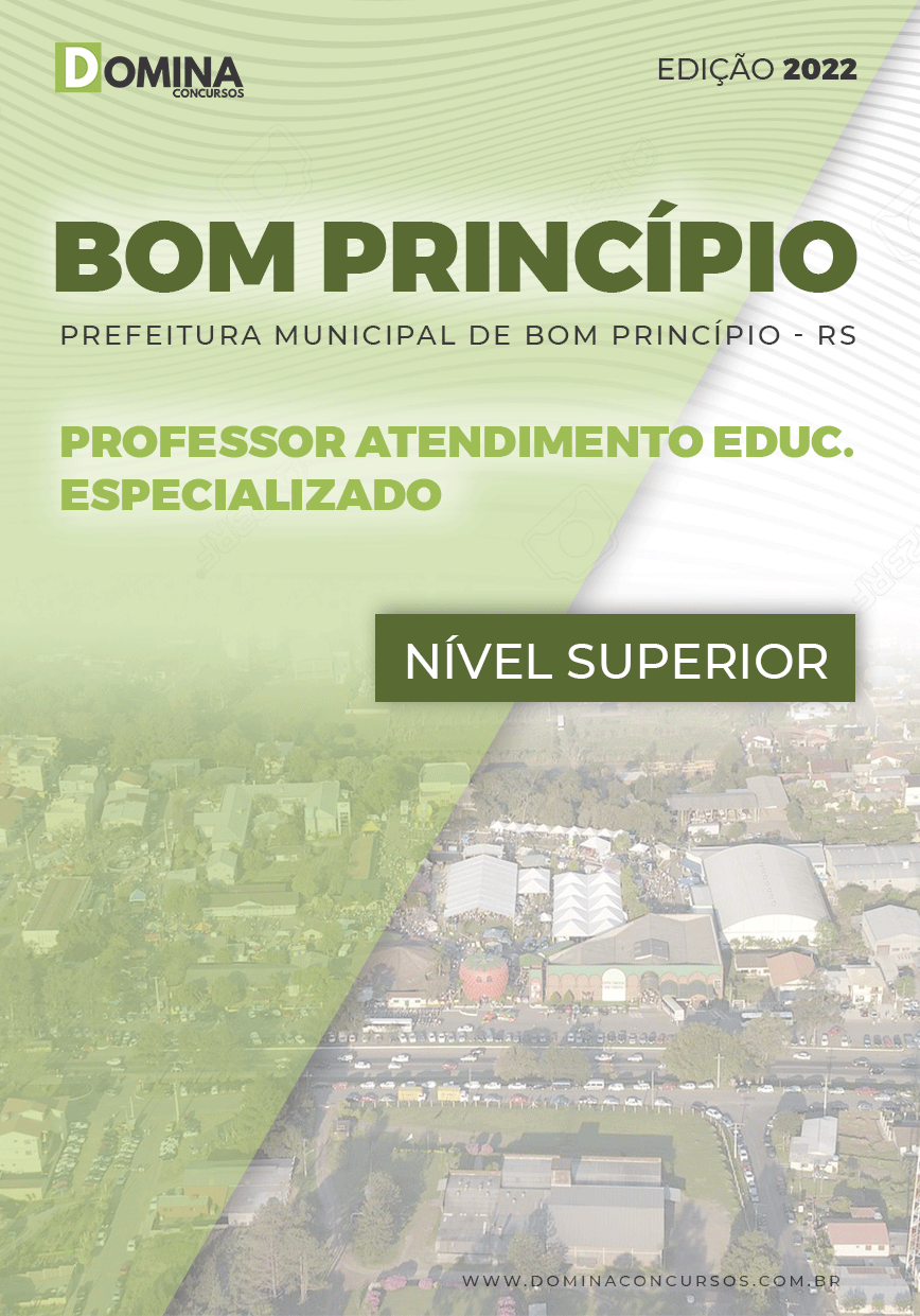 Apostila Pref Bom Princípio RS 2022 Prof. Atend. Educ. Espec.