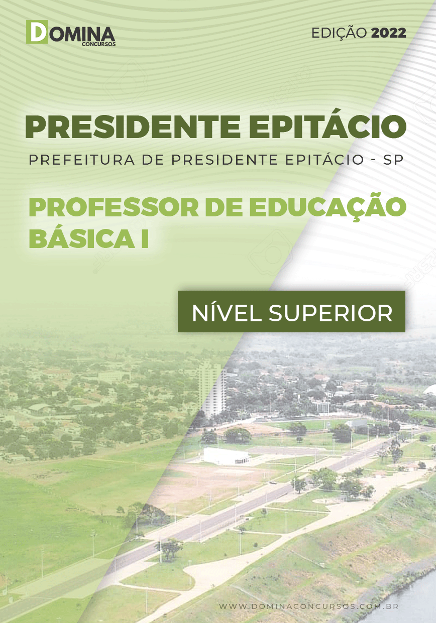 Apostila Pref Epitácio SP 2022 Professor Educação Básica I