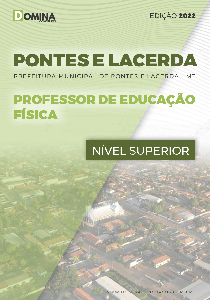 Apostila Pref Pontes Lacerda MT 2022 Prof. Educação Física