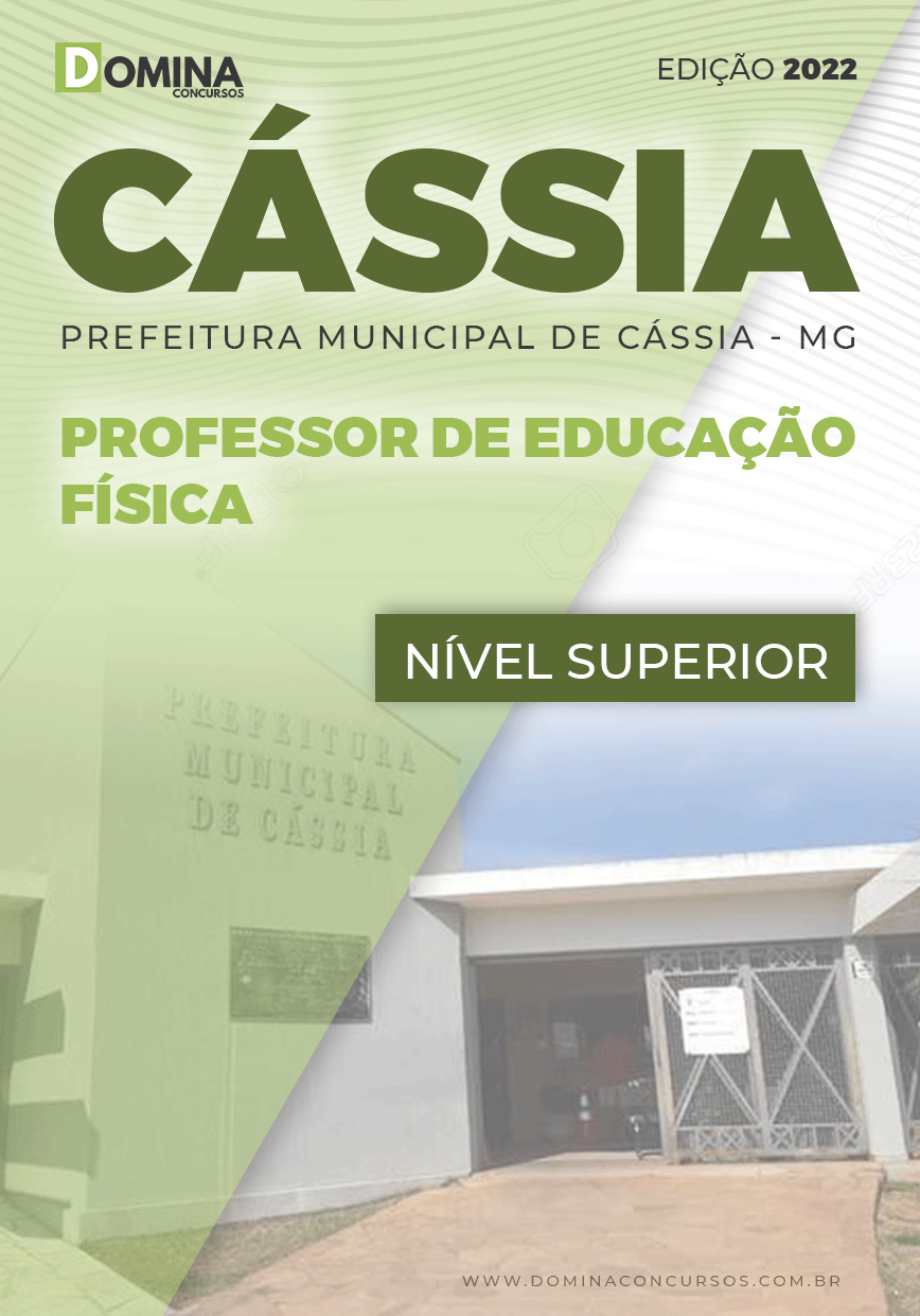 Apostila Pref Cássia MG 2022 Professor Educação Física