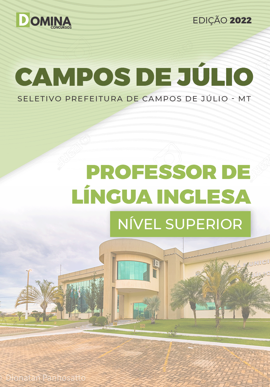 Apostila Pref Campos Júlio MT 2022 Professor Língua Inglesa