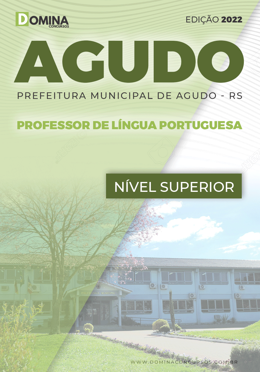 Apostila Pref Agudo RS 2022 Prof. Educação Língua Portuguesa