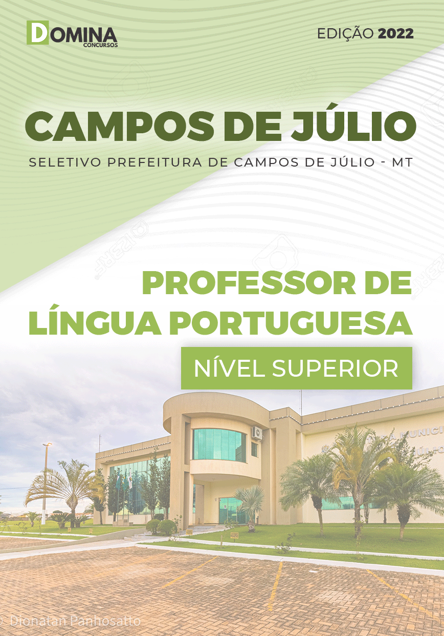 Apostila Pref Campos Júlio MT 2022 Prof. Língua Portuguesa