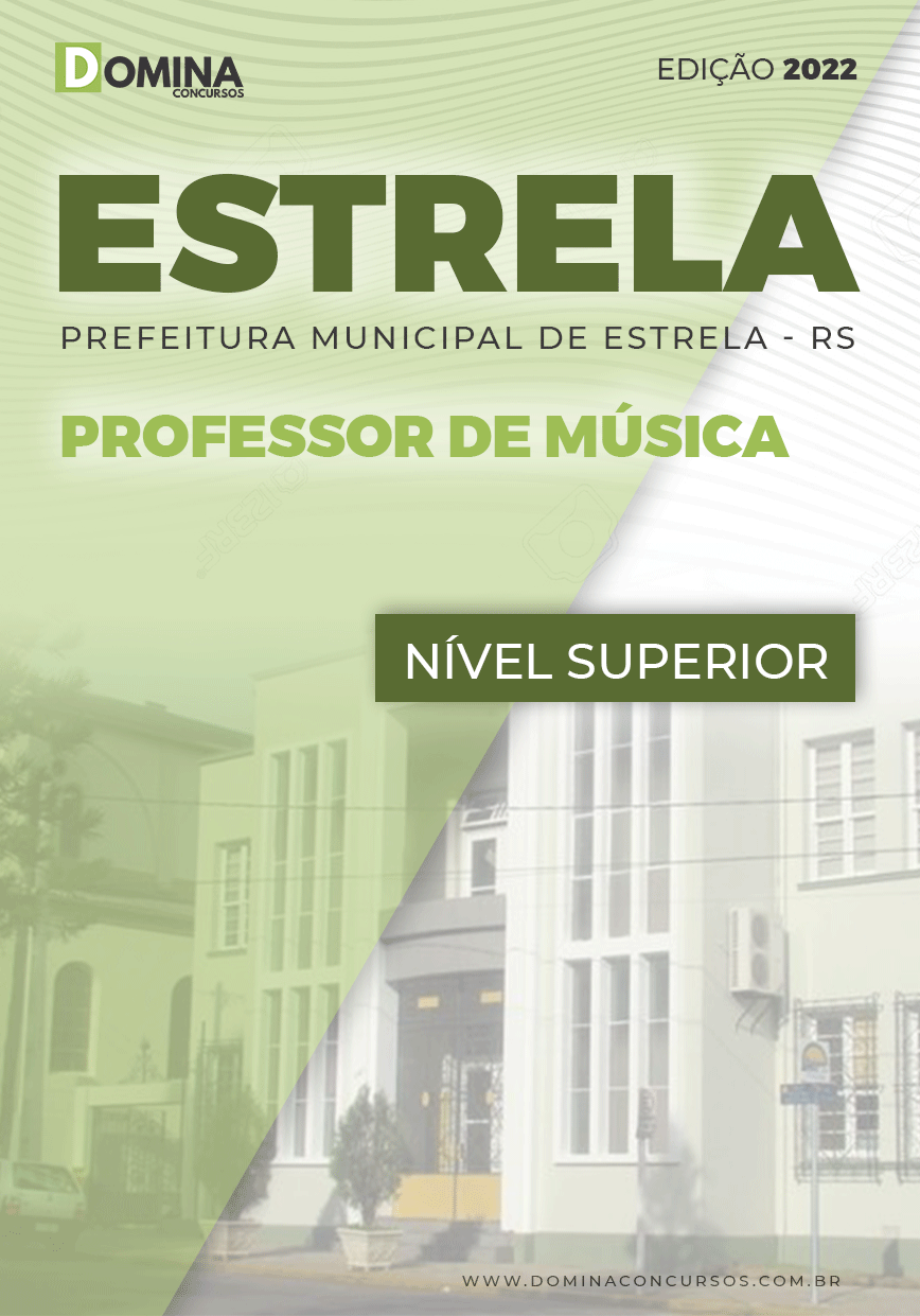 Apostila Concurso Pref Estrela RS 2022 Professor Música