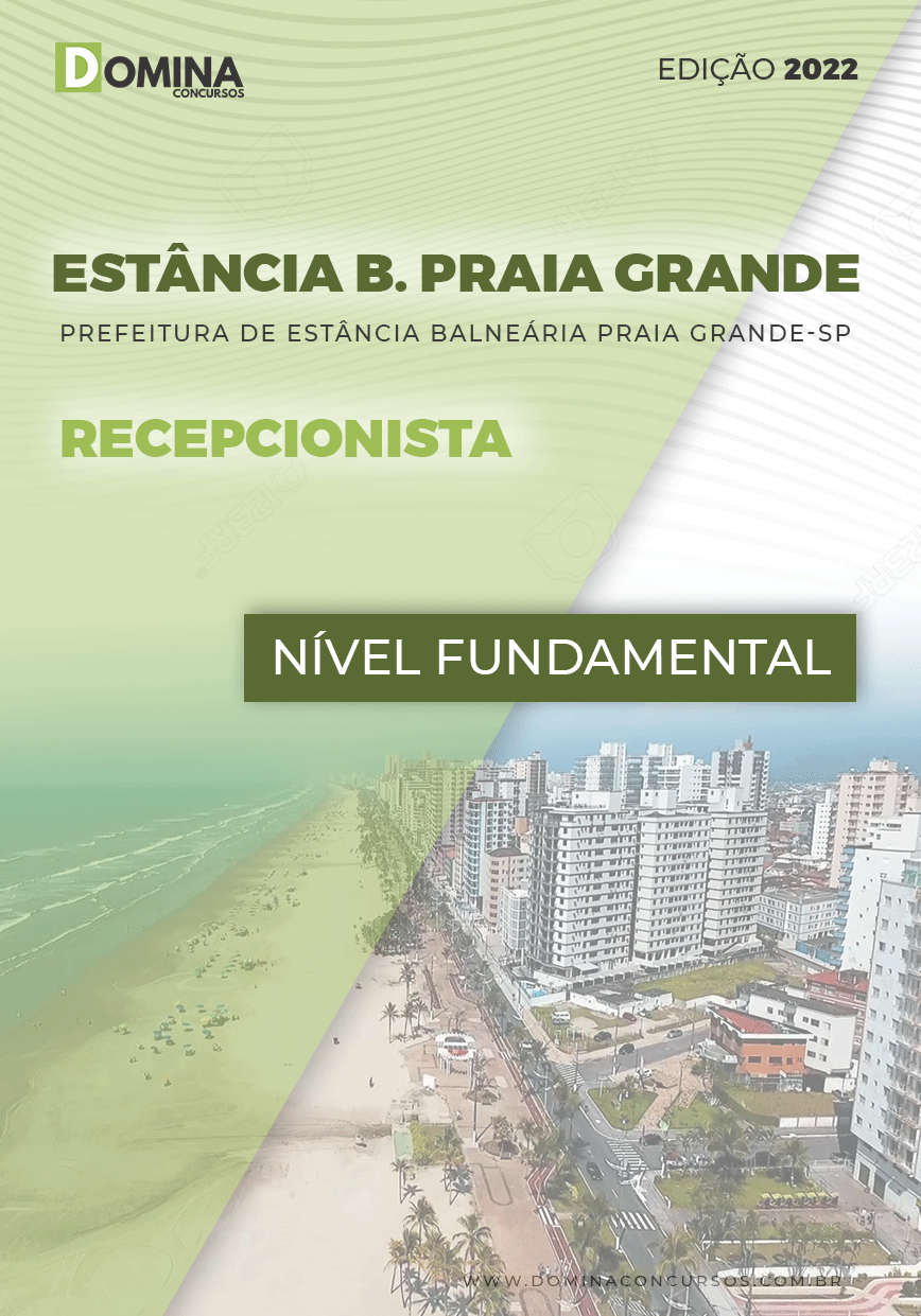 Apostila Pref Estância B. Praia Grande SP 2022 Recepcionista