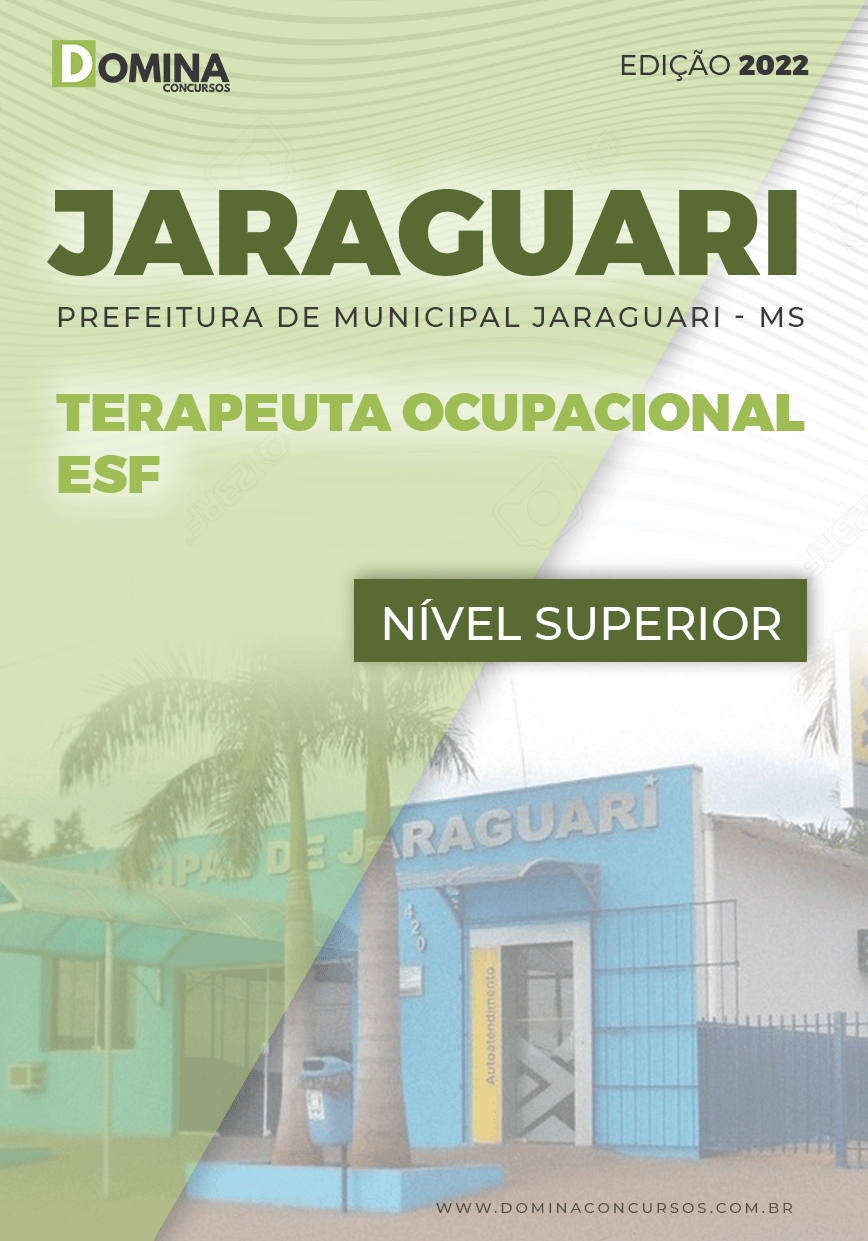 Apostila Pref Jaraguari MS 2022 Terapeuta Ocupacional ESF