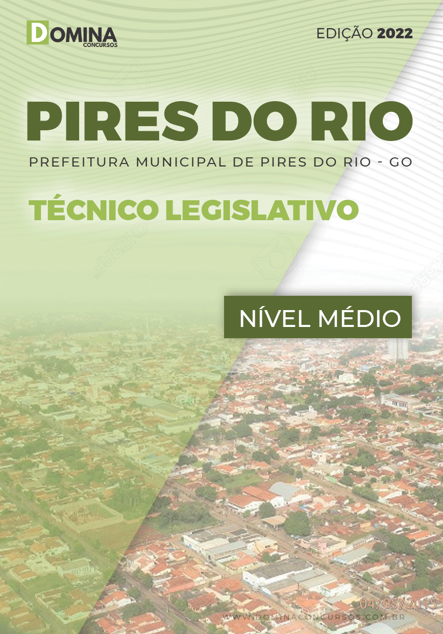 Apostila Câmara Pires Do Rio GO 2022 Técnico Administrativo