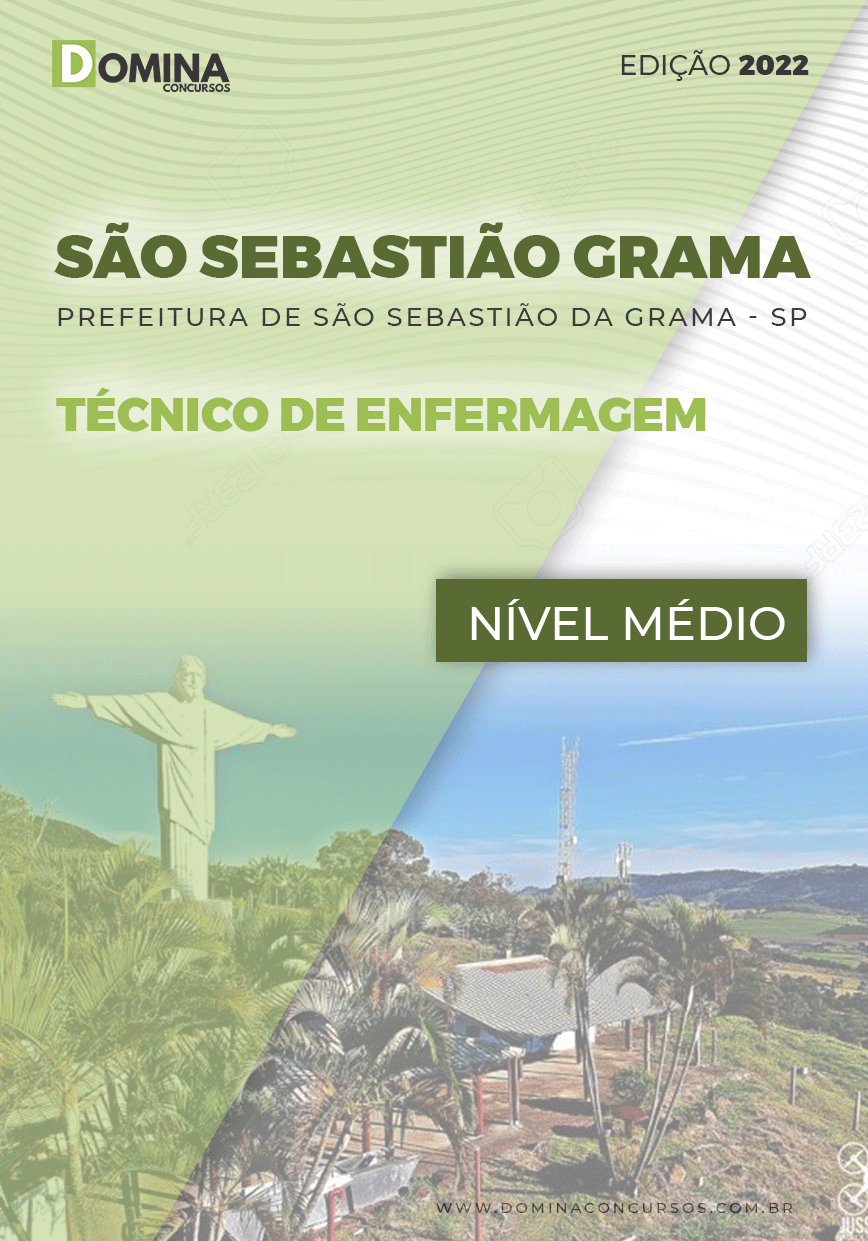 Apostila Pref São Sebastião Grama SP 2022 Técnico Enfermagem