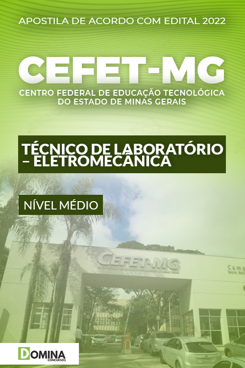 Apostila CEFET MG 2022 Técnico Laboratório Eletromecânica