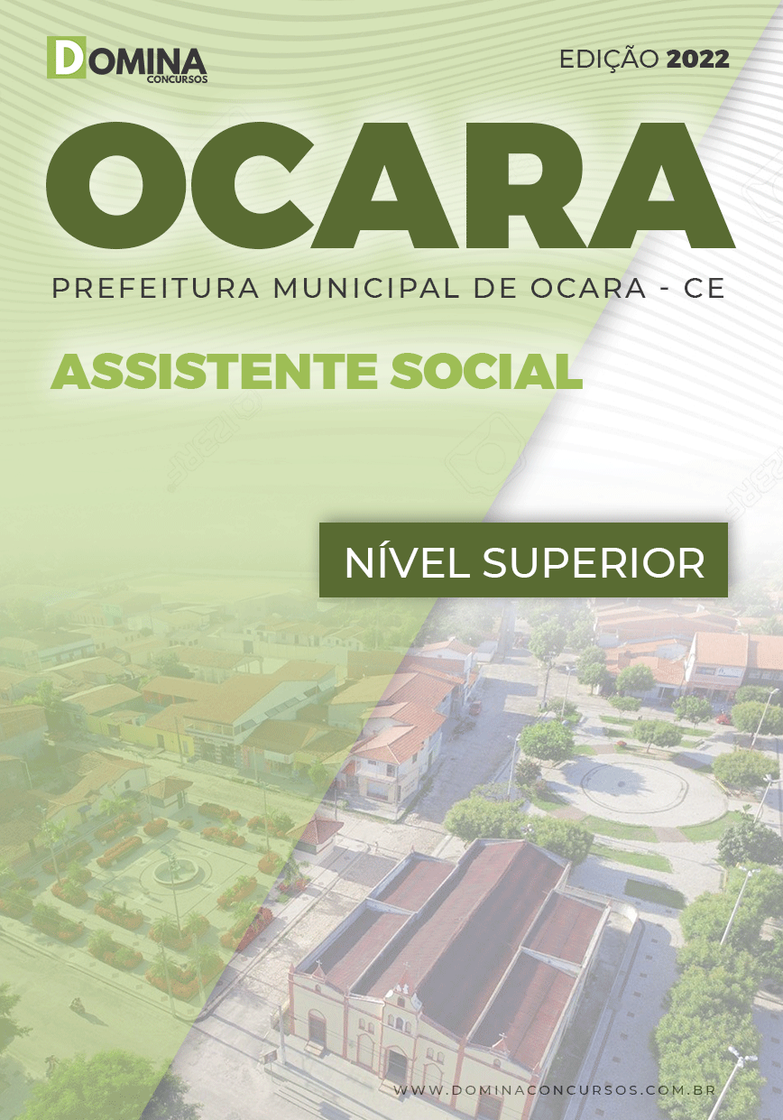 Apostila Digital Pref Ocara CE 2022 Assistente Social