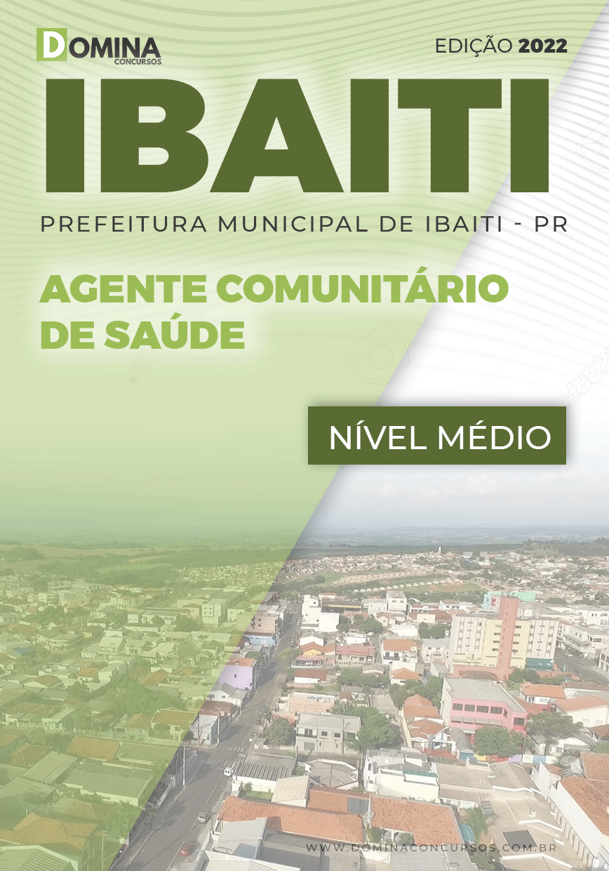 Apostila Pref Ibaiti PR 2022 Agente Comunitário Saúde