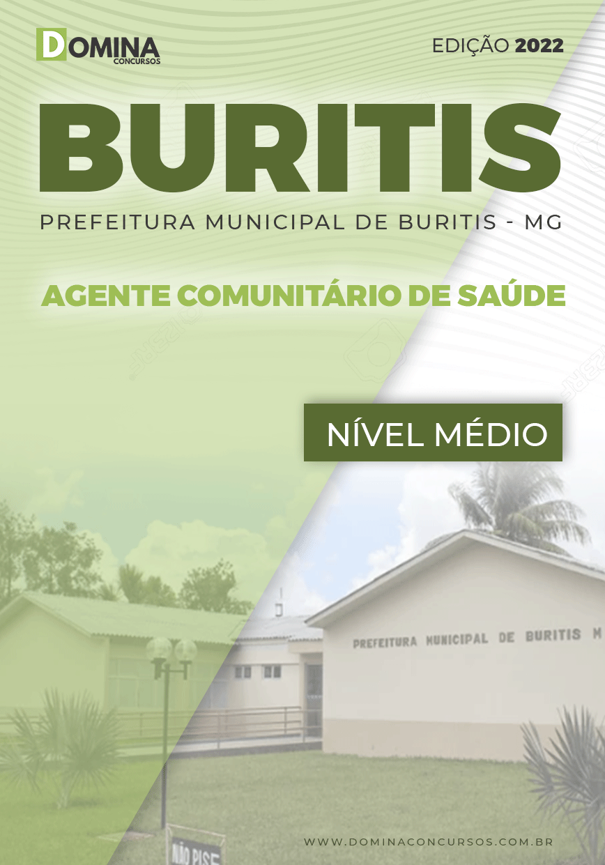 Apostila Pref Buritis MG 2022 Agente Comunitário Saúde