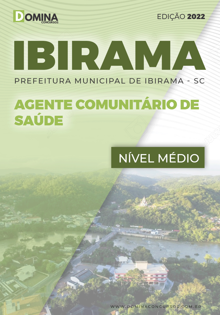 Apostila Pref Ibirama SC 2022 Agente Comunitário Saúde
