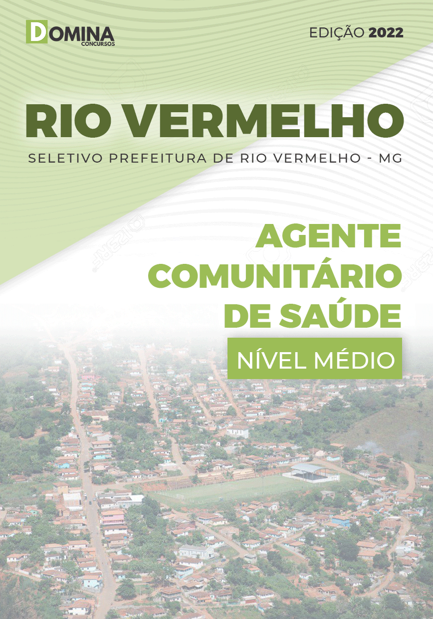 Apostila Pref Rio Vermelho MG 2022 Agente Comunitário Saúde