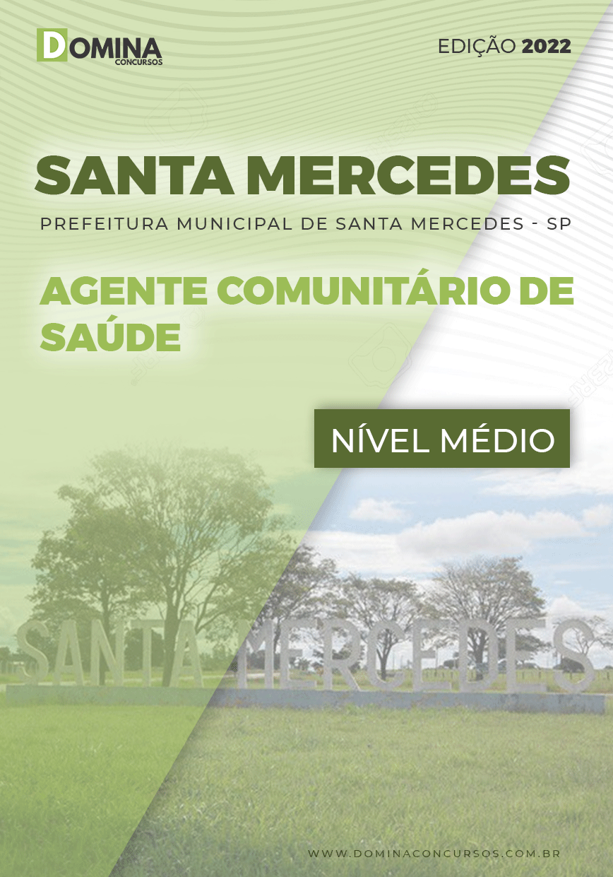 Apostila Pref Santa Mercedes SP 2022 Agente Comunitário Saúde